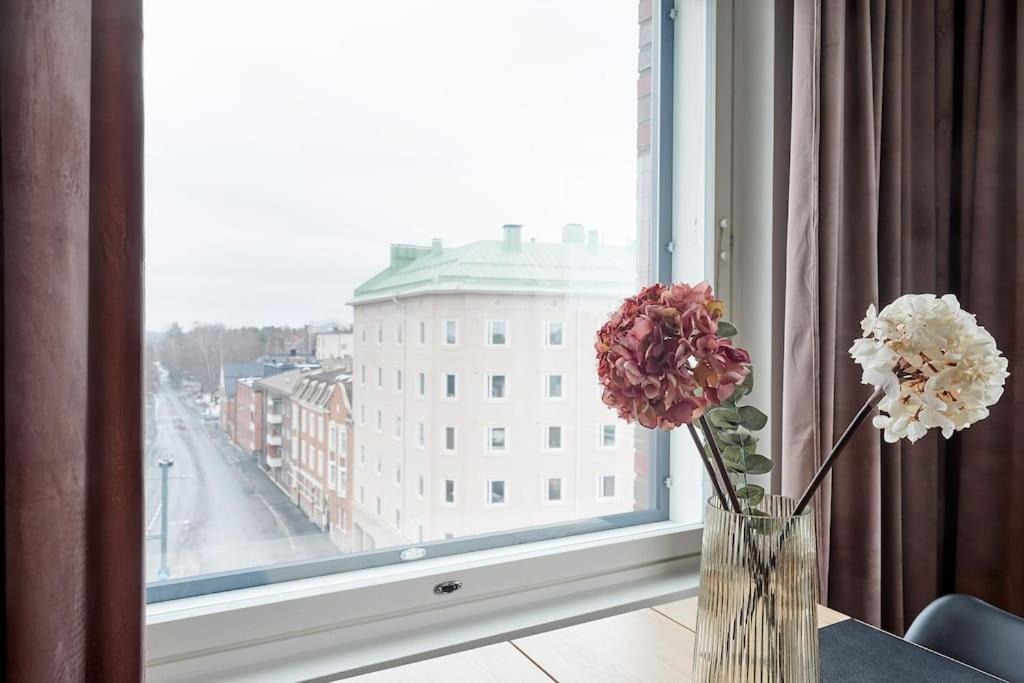 Rauhallinen Kolmio Omalla Saunalla Tampereen Keskustassa Eksteriør billede