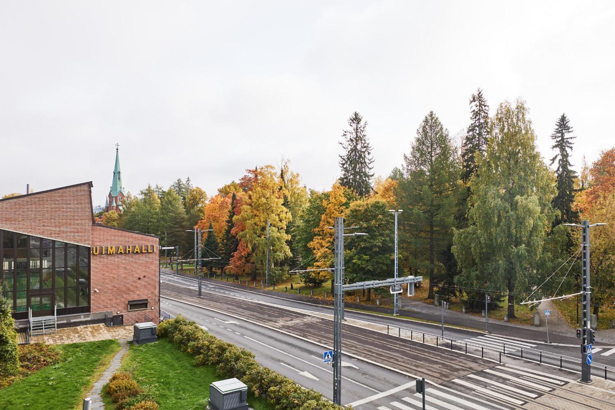 Rauhallinen Kolmio Omalla Saunalla Tampereen Keskustassa Eksteriør billede